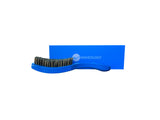 Blue Rectangular Curved Brush - (Medium Bristles)