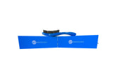 Blue Rectangular Curved Brush - (Medium Bristles)