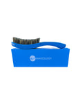 Blue Rectangular Curved Brush - (Medium Bristles)