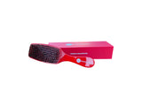Red Rectangular Curved Brush - (Medium Hard Bristles)