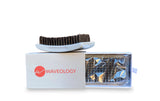 Gray Rectangular Wave Brush - Medium Bristles