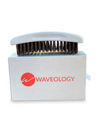 Gray Rectangular Wave Brush - Medium Bristles