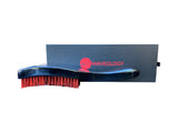 Black Rectangular Curved Brush - (Medium Bristles)