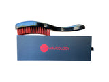 Black Rectangular Curved Brush - (Medium Bristles)