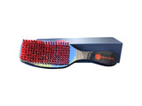 Black Rectangular Curved Brush - (Medium Bristles)